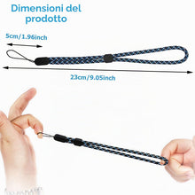 Carica l'immagine nel visualizzatore di Gallery, Kelio Lacetti da Polso Telefono,Cordino per Telefono Cellulare,6 Pezzi Cordino da Polso Regolabile,per Custodie Cellular