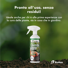 Carica l'immagine nel visualizzatore di Gallery, Combi Spray 1 lt | Con Olio di Neem e Sapone Molle | Naturale e Pronto all’Uso | Anti-Afidi, Cocciniglie e Fumaggine | P