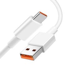 Carica l'immagine nel visualizzatore di Gallery, 120W 6A Cavo USB Type-C 1m per Xiaomi Redmi Note 15 14 13 12 11Pro 12 11s