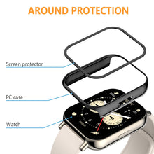 Carica l'immagine nel visualizzatore di Gallery, Hianjoo 5 Pack Cover con Vetro Temperato Compatibile per Xiaomi Redmi Watch 5 Lite 【NON Per Watch 5/5 Active】, Pellicola