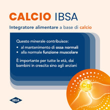 Carica l'immagine nel visualizzatore di Gallery, IBSA Calcio, 60 Compresse, Gusto arancia
