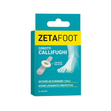 Carica l'immagine nel visualizzatore di Gallery, ZETAFOOT Cerotti Callifughi Con Disco Centrale 6 Pezzi