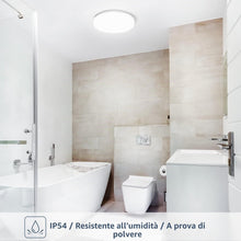 Carica l'immagine nel visualizzatore di Gallery, Lepro Plafoniera LED Soffitto 1500lm 15W(=100W), 5000K IP54