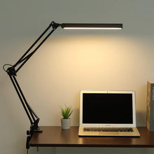 Carica l'immagine nel visualizzatore di Gallery, Lampada LED da Scrivania con Clip - Cura degli Occhi 3 Modalità di Luce x 10 Livelli di Luminosità lampada da tavolo - N