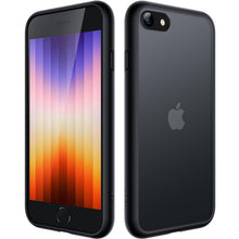 Carica l'immagine nel visualizzatore di Gallery, JETech Cover Opaca per iPhone SE 3/2, iPhone 8/7, Nero