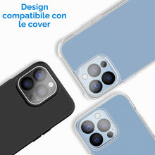 Carica l'immagine nel visualizzatore di Gallery, JETech Pellicola Protettiva Fotocamera per iPhone 13 Pro Max/13 Pro
