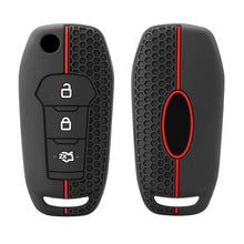Carica l'immagine nel visualizzatore di Gallery, Custodia in silicone per chiave dell'auto, compatibile con Ford Figo 2017 Mondeo 5 Ecosport Puma 2020 Fiesta Mk8 Everest
