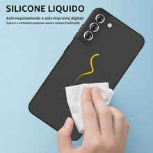 Carica l'immagine nel visualizzatore di Gallery, Vauki Cover Compatibile con Samsung Galaxy S22 5G con 2 Pezzi Pellicola Vetro Temperato, Gomma Gel di Silicone Liquida A