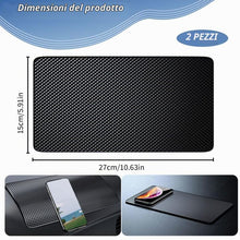 Carica l'immagine nel visualizzatore di Gallery, Dreamil 2 tappetini antiscivolo per cruscotto auto, antiscivolo, antiscivolo, per auto, auto, cruscotto, chiavi, occhial
