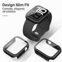 Carica l'immagine nel visualizzatore di Gallery, Mugust 2 Pezzi Cover per Apple Watch Series 11/10 46mm, con Pellicola Protettiva, Vetro Temperato Integrato, Alta Sensib