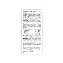 Carica l'immagine nel visualizzatore di Gallery, Naturando Riparo Gola Spray a base di Propoli ed estratti vegetali - Rapido Sollievo per Gola e Faringe - 25 ML