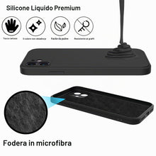 Carica l'immagine nel visualizzatore di Gallery, 3 in 1 Cover per iPhone 11 con 2 Pellicole Vetro Temperato, Cover in Silicone Liquido, Antiurto Custodia per iPhone 11 S