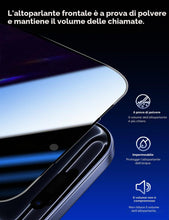 Carica l'immagine nel visualizzatore di Gallery, MAGIC JOHN Privacy Pellicola Protettiva per iPhone 17 Pro, Anti-Spy Vetro Temperato Film, Durezza 9H, Rimozione Automati