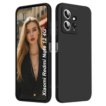 Carica l'immagine nel visualizzatore di Gallery, ISOI - Cover per Xiaomi Redmi Note 12 4G, Custodia Morbida in Silicone Liquido, Protezione Completa Antiurto Ultra Sotti