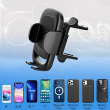 Carica l'immagine nel visualizzatore di Gallery, Supporto per cellulare per fori di ventilazione rotondi Supporto per auto Mercedes Benz/FIAT-500/ ibiza/MINI protezione 