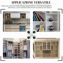 Carica l'immagine nel visualizzatore di Gallery, Perni (120 pezzi) in 4 stili, placcati nichel, per il supporto di mensole, scaffali e mobili, color argento
