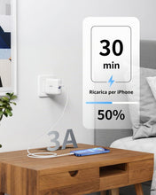 Carica l'immagine nel visualizzatore di Gallery, Cavo iPhone 2 Metri, [Certificato MFi] Cavo USB C Lightning Ricarica Rapida