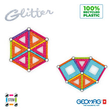 Carica l'immagine nel visualizzatore di Gallery, Geomag 535 Glitter Panels Recycled 35 pcs