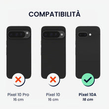 Carica l'immagine nel visualizzatore di Gallery, kwmobile Cover per Google Pixel 10a Custodia - Back Case per Smartphone in Silicone TPU - Protezione Gommata - nero