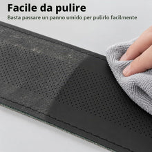 Carica l'immagine nel visualizzatore di Gallery, QWORK® Coprivolante auto universale, 37-38 cm copri volante con ago e filo, coprivolante auto da cucire