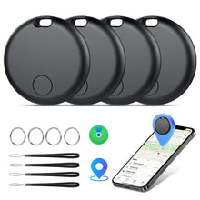 Carica l'immagine nel visualizzatore di Gallery, Smart Tracker Tags 4 Pezzi, Funziona con Apple Dov'è (Solo iOS), Localizzatore Bluetooth Trova Oggetti 365 Giorni, Batte