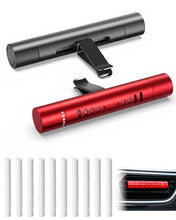 Carica l'immagine nel visualizzatore di Gallery, Set Profumatori Auto 2 Pezzi con 10 Astine, Diffusore Profumo Auto con Clip Ventilazione Regolabile, Neutralizza Odori a