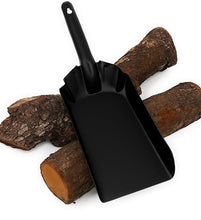 Carica l'immagine nel visualizzatore di Gallery, MGE - Paletta di Ferro Smaltato per Camino e BBQ - Pala con Manico - Pala con Lama per Carbone - 32 x 10 cm