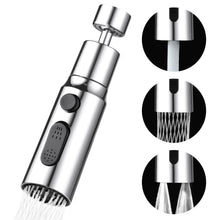 Carica l'immagine nel visualizzatore di Gallery, OSDUE Kit Aeratore, Rubinetto da Cucina Testa a Spruzzo, 360 ° Girevole Lavello Rubinetto Gorgogliatore, G1/2 Filtro Per