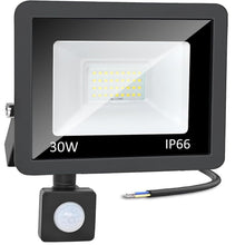 Carica l'immagine nel visualizzatore di Gallery, CREATESTAR Faretto Led da Esterno con Sensore di Movimento 30W, 3000LM Faretti Led Esterni IP66 Impermeabile 6500K Luce 