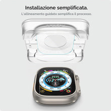 Carica l'immagine nel visualizzatore di Gallery, Spigen EZ Fit Vetro [2 Pezzi] per Apple Watch Ultra 4 49mm