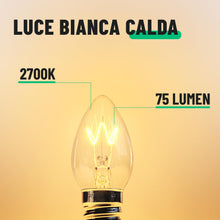 Carica l'immagine nel visualizzatore di Gallery, greate 2 lampadine E14 7W - per lampada di sale