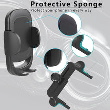 Carica l'immagine nel visualizzatore di Gallery, Supporto per cellulare per fori di ventilazione rotondi Supporto per auto Mercedes Benz/FIAT-500/ ibiza/MINI protezione 