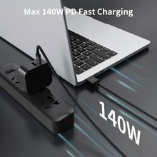 Carica l'immagine nel visualizzatore di Gallery, Cavo USB C magnetico 140 W PD per MacBook Pro/Air