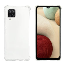 Carica l'immagine nel visualizzatore di Gallery, Cover Trasparente per Samsung Galaxy A12 / M12, Custodia Resistente in TPU, Anti Urto con Angoli Rinforzati, Protezione 