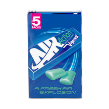 Carica l'immagine nel visualizzatore di Gallery, Vigorsol Air Action, Chewing Gum, Gusto Menta, Senza Zucchero, Senza Glutine, Confezione da 5 Astucci ciascuno da 10 Gom