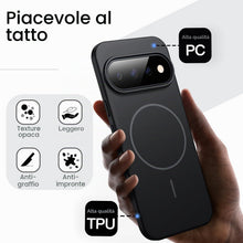 Carica l'immagine nel visualizzatore di Gallery, JETech Cover Magnetica Sottile per Google Pixel 11 Pro, Nero