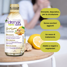 Carica l'immagine nel visualizzatore di Gallery, Drenax Forte Ginger&amp;Lemon Integratore Alimentare 750 ml, 1