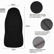 Carica l'immagine nel visualizzatore di Gallery, URAQT Coprisedile Universale Auto Anteriore Impermeabile, Coprisedile per Auto Universale, Coprisedile Antisudore e Impe