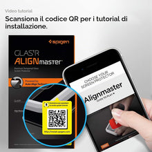 Carica l'immagine nel visualizzatore di Gallery, Spigen AlignMaster Vetro Temperato [2 Pezzi] per iPhone SE 3/2, iPhone 8/7