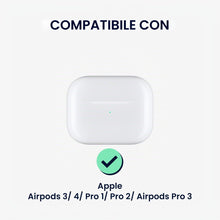 Carica l'immagine nel visualizzatore di Gallery, kwmobile Laccetto da Collo in Silicone per Apple Airpods 3 4 5 / Pro 1/Pro 2 / Airpods Pro 3 Supporto per Jogging - Fasc