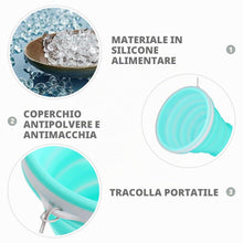 Carica l'immagine nel visualizzatore di Gallery, 2 Pcs Bottiglia pieghevole da viaggio portatile 200ml per campeggio picnic escursioni viaggi a casa