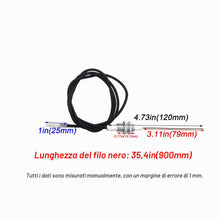 Carica l'immagine nel visualizzatore di Gallery, MeTer Kit di accensione per griglia a stella, con batteria AA, due uscite, con candela di accensione, lunghezza cavo 1 m