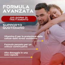 Carica l'immagine nel visualizzatore di Gallery, Coenzima Q10 200 mg e Vitamina E, 210 Capsule Vegetali CoQ10 JARMOR
