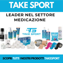 Carica l'immagine nel visualizzatore di Gallery, TS TAKE SPORT Kinesio Tape, Nastro Kinesiologico Elastico 5x5m, 95% Cotone 5% Spandex, per Taping Kinesiologico e Neurom