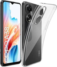 Carica l'immagine nel visualizzatore di Gallery, Captor Cover Trasparente per Oppo A38 4G / A18 4G, Custodia TPU in Silicone Flessibile Morbida e Sottile, Protezione con