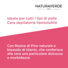 Carica l'immagine nel visualizzatore di Gallery, Naturaverde | PRO - Cera Depilatoria Liposolubile al Biossido di Titanio
