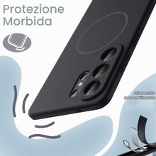 Carica l'immagine nel visualizzatore di Gallery, JETech Cover Magnetica in Silicone per Samsung Galaxy S26 Ultra, Nero