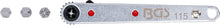 Carica l'immagine nel visualizzatore di Gallery, BGS 115 | Cricchetto, ultra sottile | 6,3 mm (1/4") | incl. 4 inserti speciali
