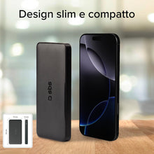 Carica l'immagine nel visualizzatore di Gallery, SBS PowerBank 10K SLIM, 10000mAh, Intelligent Charge (IC)