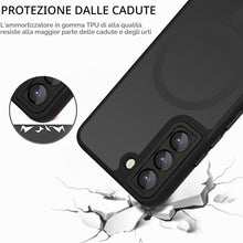 Carica l'immagine nel visualizzatore di Gallery, Cover Magnetica per Samsung Galaxy S22 Compatibile con MagSafe, Custodia per Samsung Galaxy S22 Traslucida Opaca Case Ul